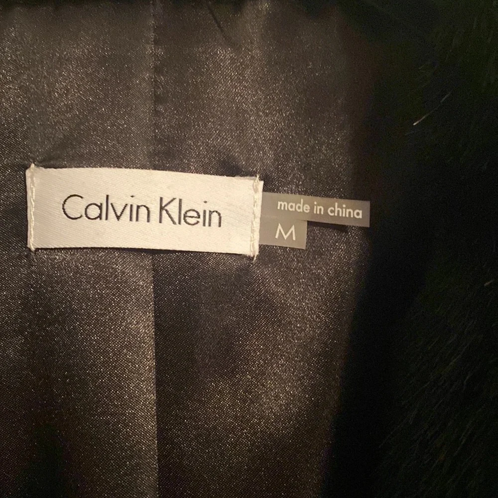Calvin Klein Faux Fur Jacket - R - Picture 4 of 5